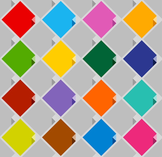 Background from blank color squares. Vector illustration