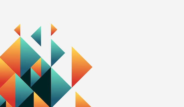 Background geometric colorful abstract