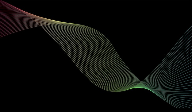 Background line digital abstract gradient design