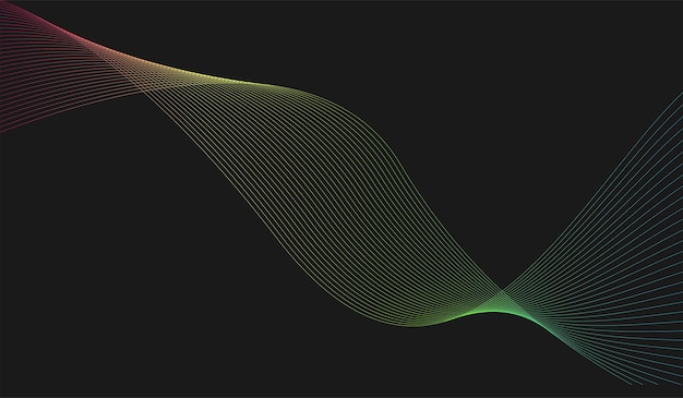 Background line digital abstract gradient design