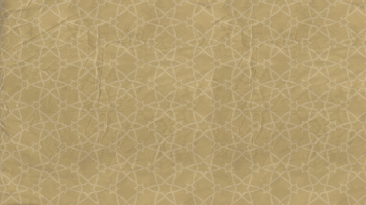 Vektör background - oriental pattern with islamic stars, arabic ornament on old paper