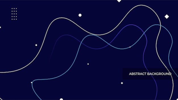 Background outline abstract design vector template