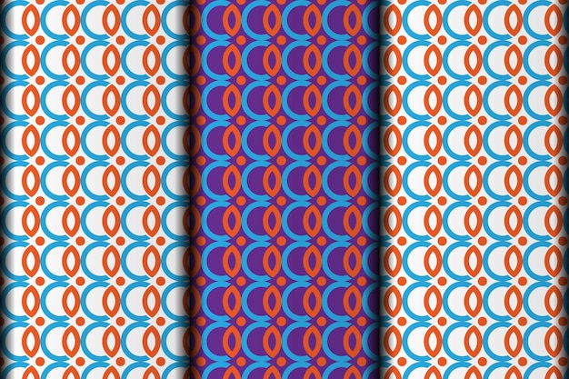 Background style vector eps pattern design template