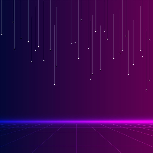 background technological with circles and lines