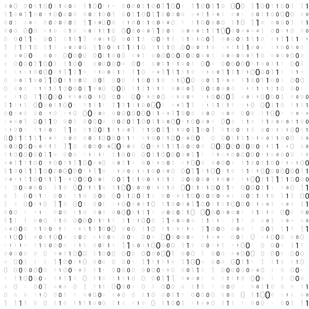Background with numbers on the screen. Binary code zero one. Matrix. Coding. Hacker concept. 