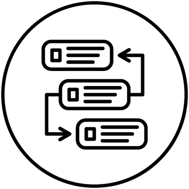 backlog vector icon illustration of project management iconset
