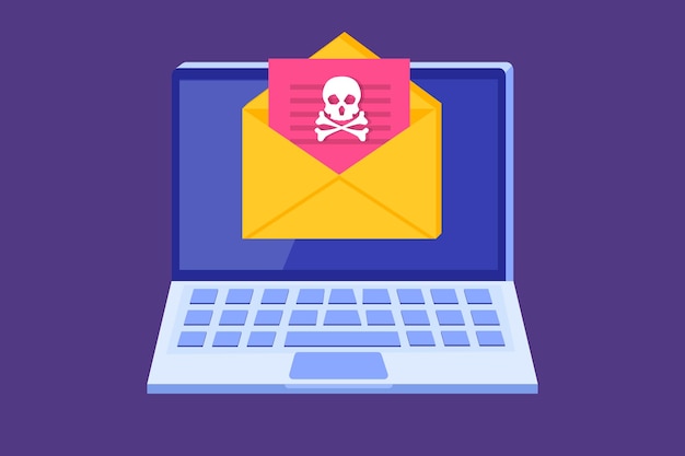 Bærbar virus malware trojan notifikation eller alarm
