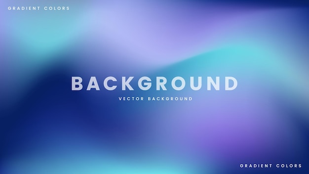 Baggrund Moderne Blå Neon Abstrakt Gradient Farve