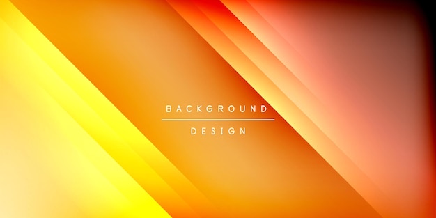 Bakgrund med ljusa linjer Gradient geometrisk mall tapeter