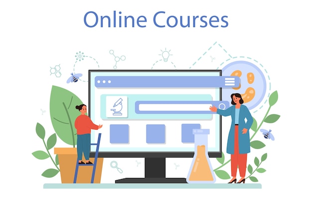 Bannerskabelon til online platform