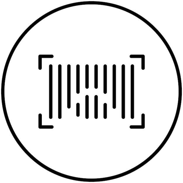Barcode vector icon illustration of Shopping and Ecommerce iconset