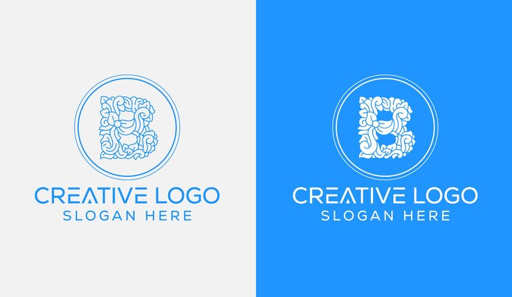 Başlangıç Harfi B Logo Tasarımı Monogram Yaratıcı Modern İşareti Sembol İkonu