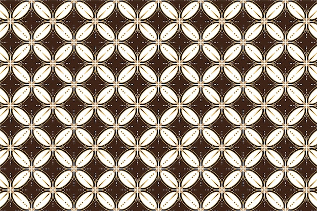 Batik seamless pattern Indonesia culture