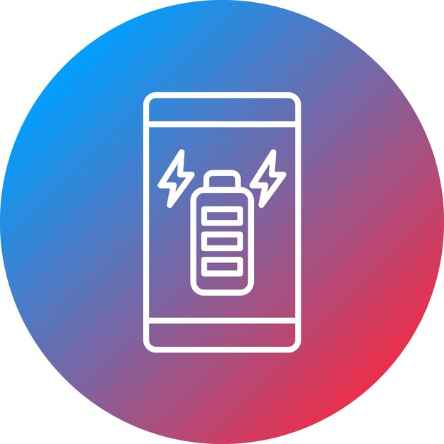 Battery Charging Full icon vector image Can be used for Mobile UI UX