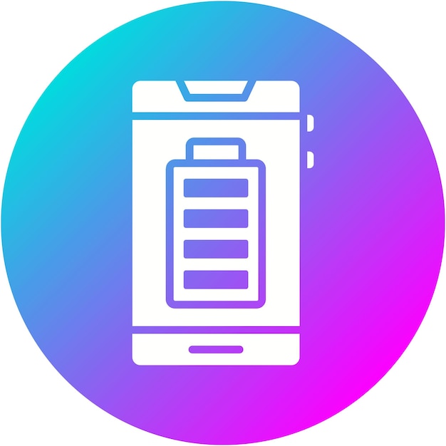Battery Full vector icon Can be used for Mobile UI UX iconset