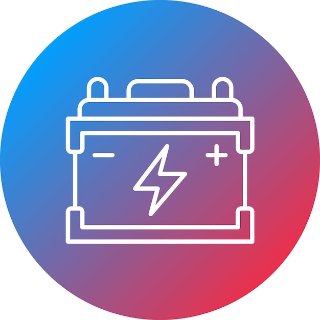 Battery icon vector image Can be used for Auto Racing