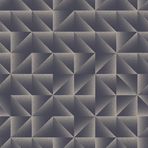 Bauhaus Design Seamless Pattern Vector Strict Modern Graphic Abstract Background