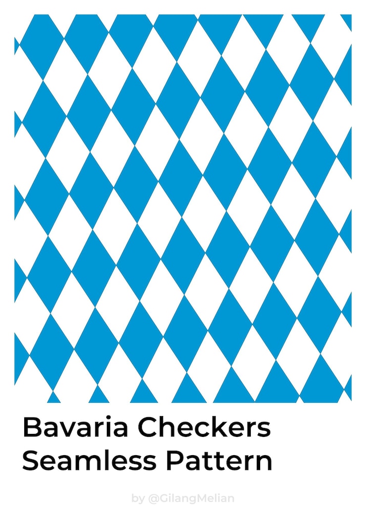 Vektor bavaria checkers