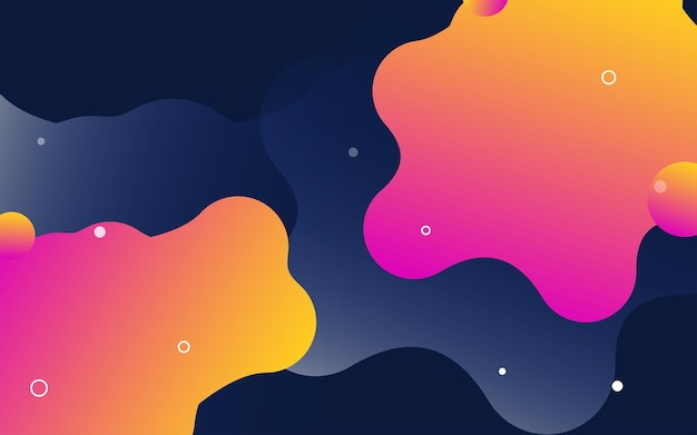 Beautiful abstract Blob background