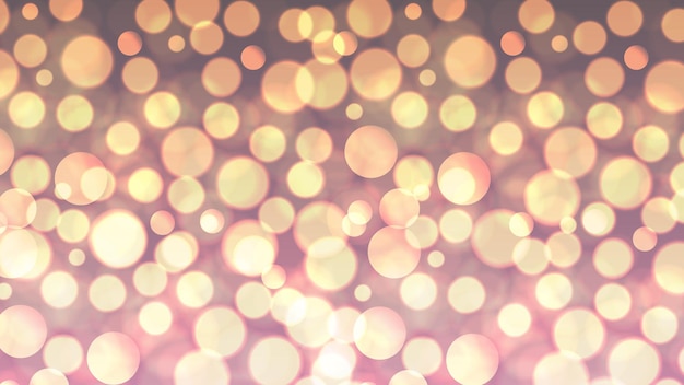 Beautiful bokeh lights background