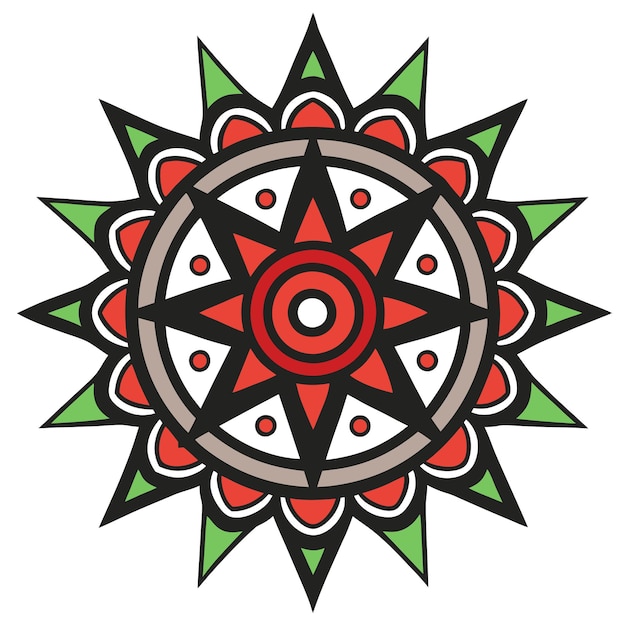 beautiful indian mandala art inspired by traditional festivals