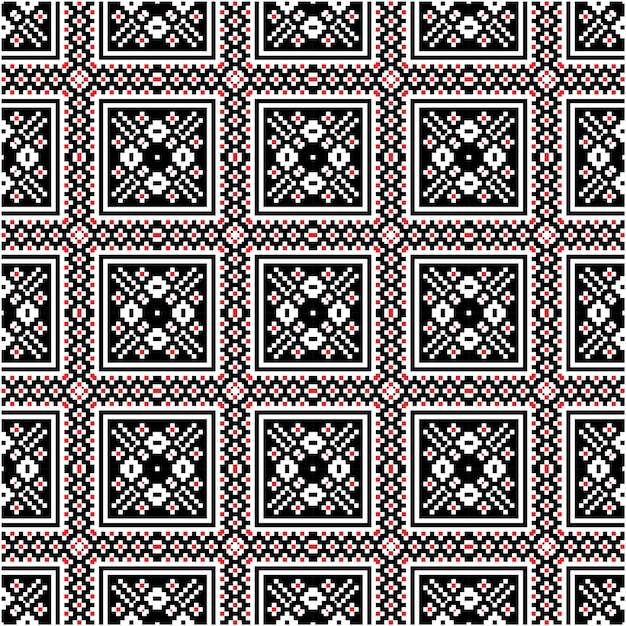 beautiful mozaic pattern with indonesian batik style