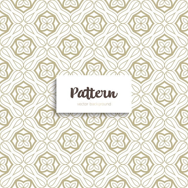 beautiful ornamental seamless pattern
