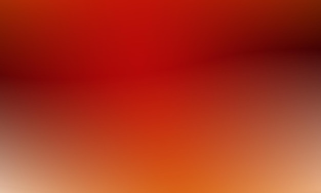 Beautiful red and orange gradient background smooth and soft texture