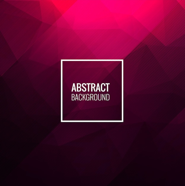 Beautiful stylish geometric polygon background vector