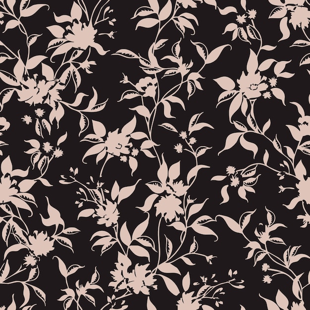 Beautiful Tropical Leaves Abstract BackgroundLuxury nature leaves background vector Floral pattern