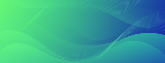 Beautifully blended wave gradients
