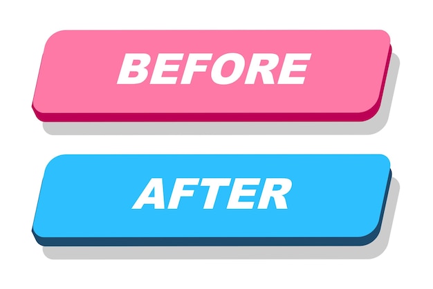Before and After Comparison Buttons