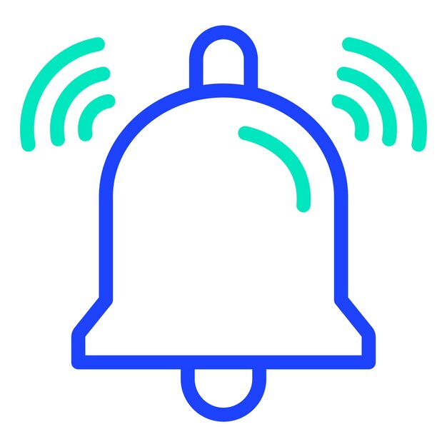 Bell Vector Icon Design Illustration