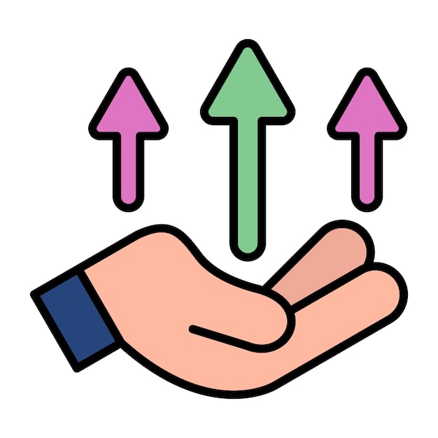 Benefit Flat Illustration