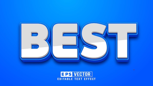 Best 3d Editable Text Effect Vector With Background
