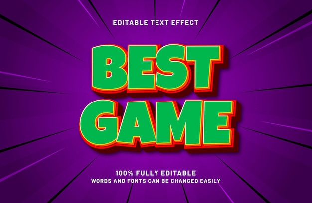 best game editable text effect in speed and kids text style