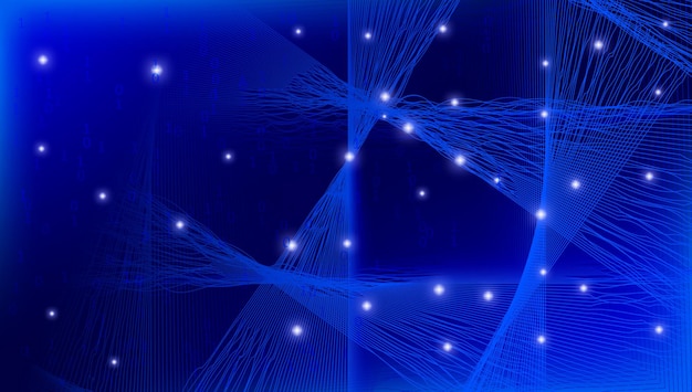 Big data background artificial intelligence concept