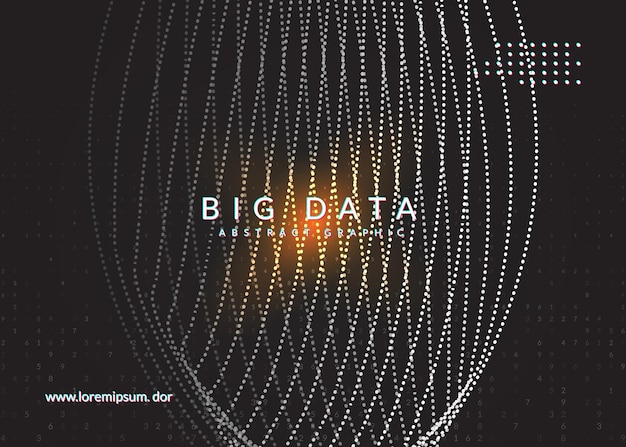 big data background technology for visualization artificial in