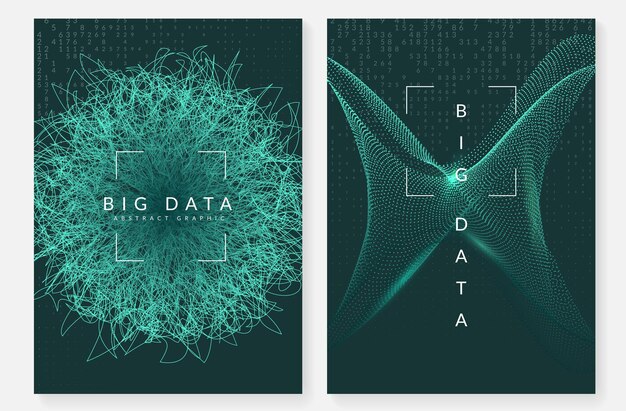 Big data-bakgrund. Teknik för visualisering artificiell i