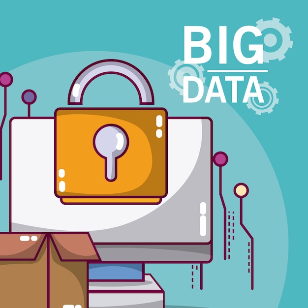big data computer with security system 