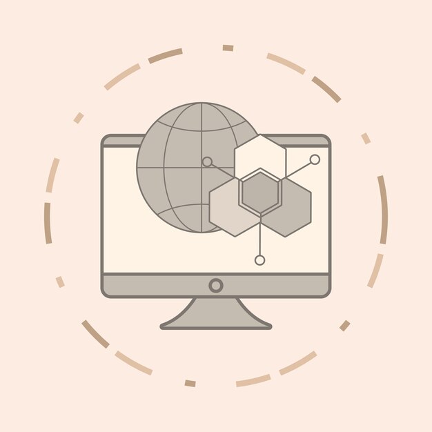 Big data design med computer og global sfære