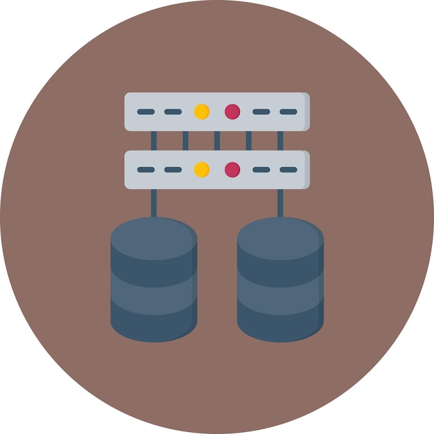 Big Data flad illustration