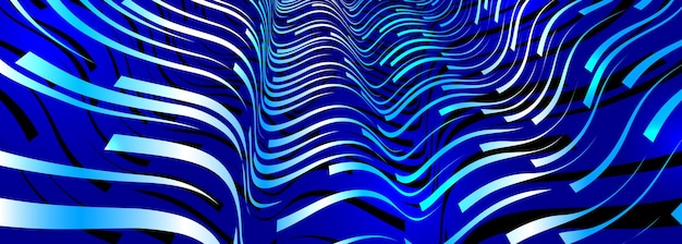 Big data flow technology and science vector background, tech abstraction with lines electronics and digital style in 3D dimensional perspective, abstract illustration.