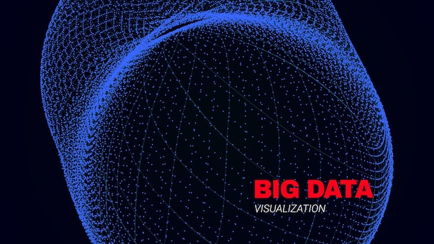 Big data fractal visualization
