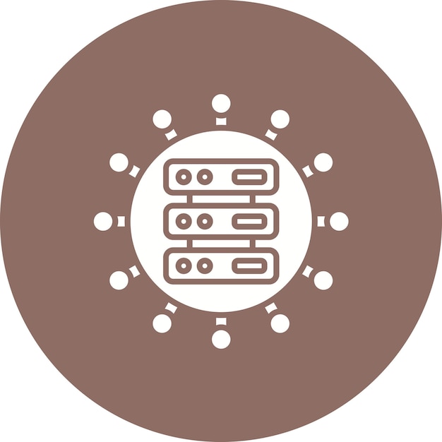 Big Data icon vector image Can be used for Data Analytics