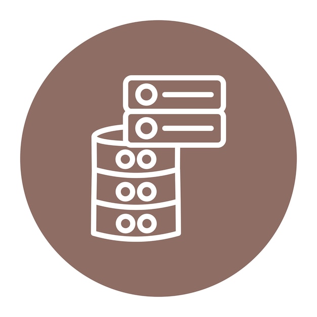 Big Data icon vector image Can be used for Data Science