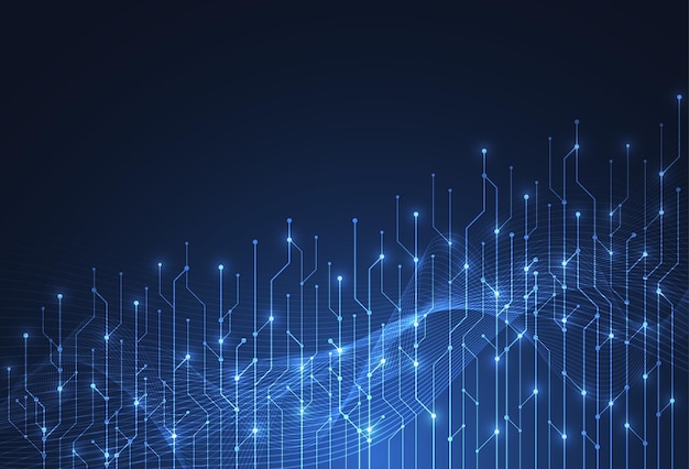 big data technology background digital data flow design high speed light trails cyberspace