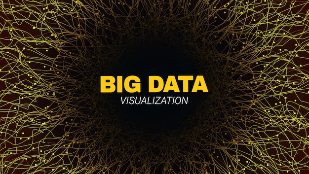 Big data visualization information fractal