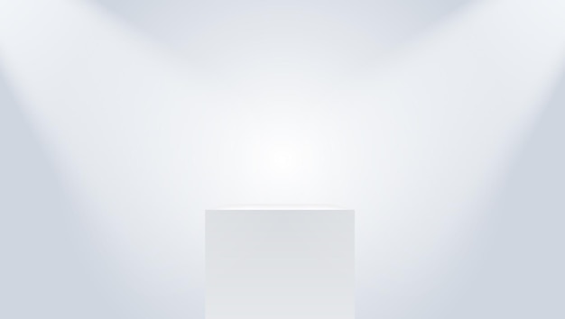Big Realistic White Cube