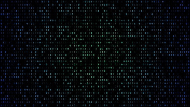 Binær matrix kode baggrund